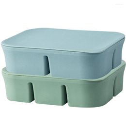 Storage Bottles Silicone Ice Box Freezer Cube Molds Square Tray Containers Mold Container Fridge Kitchen Baby Candy Making Maker