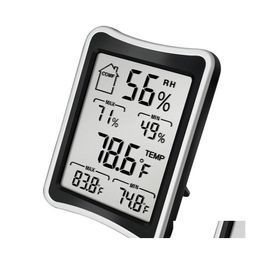 Temperature Instruments Digital Lcd Environment Thermometer Hygrometer Humidity Metre Big Sn Indoor Household Thermometers And Dbc D Dhehm