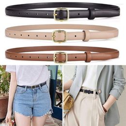 Belts Fashion Retro Adjustable Simple Waist PU Leather Alloy Pin Buckle Jeans Waistband