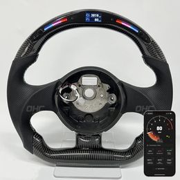 Custom Carbon Fibre Steering Wheel for Lam-borghi-ni Evo Racing Car Steering Wheels