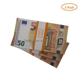 Other Festive Party Supplies Prop Money Faux Billet Copy Paper Toys Usa 20 50 100 Fake Dollar Euro Movie Banknote For Kids Christm DhucvI1QI