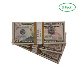 Other Festive Party Supplies Replica Us Fake Money Kids Play Toy Or Family Game Paper Copy Banknote 100Pcs/Pack Drop Delivery Home Dhedd0BPO