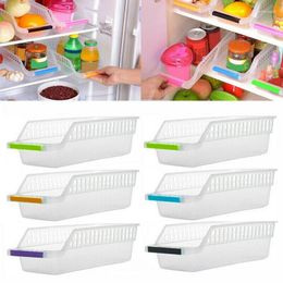 Storage Bottles 6 Pcs Fridge Organiser Drawer Box Pull-Out Case