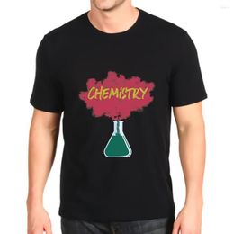 Men's T Shirts Fashion Printed Tshirt Chemistry Tees Top Mens Loose Customization