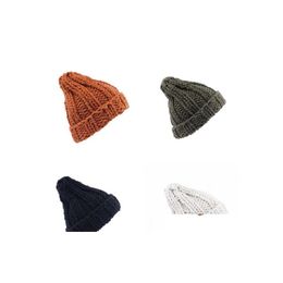 Beanie/Skull Caps Autumn Winter Europe Womens Knitted Hat Beanie Cap Lady Warm Knit Hats Drop Delivery Fashion Accessories Scarves Gl Dh8Nc