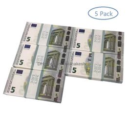 Other Festive Party Supplies Wholesales Prop Money Copy 10 20 50 100 Fake Notes Faux Billet Euro Play Collection Gifts Drop Delive Dhb9YDKX5