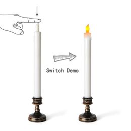 Candles Lights LED Flameless Light Smooth Flickering Candle Battery Operated For Home Wedding Decor