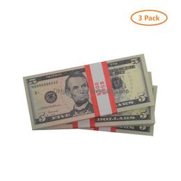 Other Festive Party Supplies Replica Us Fake Money Kids Play Toy Or Family Game Paper Copy Banknote 100Pcs/Pack Drop Delivery Home Dhedd2BWQ