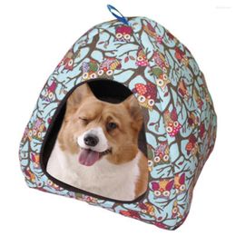 Dog Car Seat Covers Pet Cat Tent House Kennel Winter Warm Nest Soft Foldable Sleeping Mat Pad