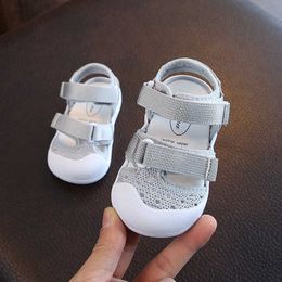 Baby Girls Boys Summer Infant Toddler Non-Slip Breathable Children Beach Shoes Kids Sandals 0202