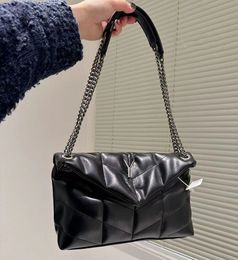 Luxus Designer Damen Schultertasche Handtasche gesteppt Echtleder Original Box Messenger Geldbörse Chainr Geldbörse