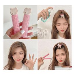 Other Home Decor Natural Fluffy Hair Clip Curlers Set Slee Overnight Reusable Root Women Girls Portable Styling Tools Drop Delivery G Dhv9S