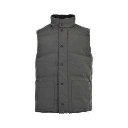 Vest Jacket Gilet Men's Vests Jackets Goose Material Black and White Graphite Grey and Other Multi-color Fashion Embroidery Badge Designer Style Women Black Hoodie