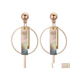 Dangle Chandelier Fashion Jewellery Womens Shell Earrings Hoop Stud Drop Delivery Dh1K3