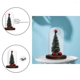 Christmas Decorations Glass Dome Lamp Convenient Light Durable Exquisite Innovative Compact