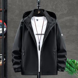 Men's Jackets 2023 Spring Autuumn Men Casual Jacket Fashion Slim Fit Coat Streetwear Korean Mens Hooded Thin Male Outerwear 230202