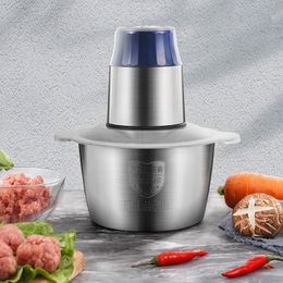 Meat Grinders Food Processors Crusher Garlic Chopper Mincer Mixer Electric 230201