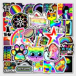 50PCS Colourful cute cat animal mix graffiti Stickers for DIY Luggage Laptop Skateboard Motorcycle Bicycle Stickers TZ-ACSX-151B
