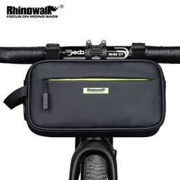 Panniers Rhinowalk 2021 New Frame Waterproof Bicycle s Handlebar Multifunction Portable Shoulder Bag Bike Accessorie 0201