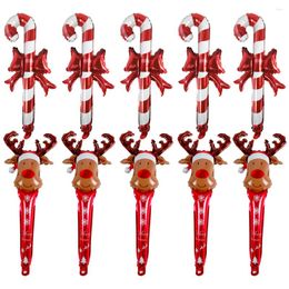 Party Decoration Balloons Christmas Candy Cane Decor Inflatable Balloon Toysblow Tree Giant Handheld Ornamentreindeerfoil Blowing Canes