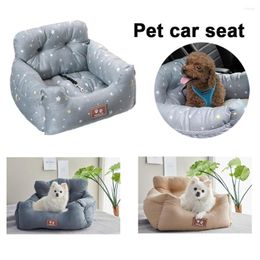 Dog Car Seat Covers Universal Pet Carrier Cover With Safety Belt Cat Puppy Bag Safe Carry House Basket Travel