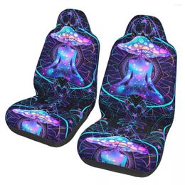 Car Seat Covers Magic Mushrooms Universal Cover Auto Interior Women Protector Polyester Fishing