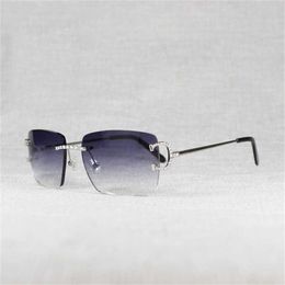 36% OFF 2023 All-match Luxury Street Wire Random Oval Men Stone Metals Frame Square Shades For Women Summer Club Oculos