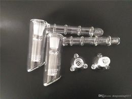 new 18.8mm glass bong 6 Arm smoking pipes perc glass percolator bubbler ash catcher water pipe glass hammer bongs