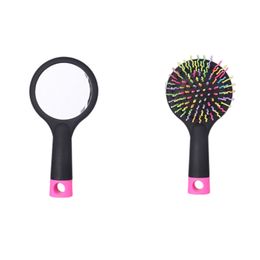 Personalised Sublimation Hair Brushes And Combs Plastic Hair Comb Blanks With Aluminium Sheet in Double Sided Printing B234