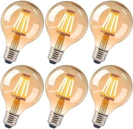 Led Vintage Filament Bulb G80 4 W Edison Bulbs Warmwhite Retro Incandescent Antique Lamp Ideal For Nostalgia