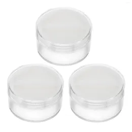 Storage Bottles Loose Case Empty Bottle Container Makeup Jar Travel Mini Puff Dispenser Box Containers Clear Face Foundation Jars Holder