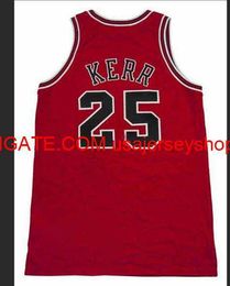 Vintage Steve Kerr College Basketball Jersey Size S-4XL 5XL custom any name number jersey