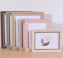 The latest 8X12 inch modern simple photo frame pendulum table many styles to choose from support Customised logo