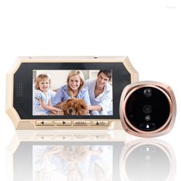 Video Door Phones HD 3Mega-Pixels 4.3 Inch LCD Display 720P Phone 160 Degree Wide Angle