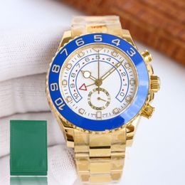 AAA relógios de alta qualidade designer mens relógio de luxo montre relógio de pulso movimento relógios de pulso homens relógio de ouro automático à prova d'água YachtMaster Presidente 007 roleyy