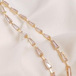 Chains Plated 14K True Gold Filled Color Retention T Zircon Beads Necklace DIY Jewelry Making Accessories Jewellery Findings