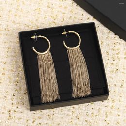 Stud Earrings IN 2023 Round Plating Design Crescent Super Beautiful Classic Tassel Made Of Brass Studded