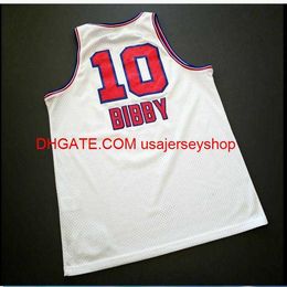 Vintage Mike Bibby College Basketball Jersey Size S-4XL 5XL custom any name number jersey