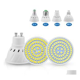 Led Bulbs Spotlight Bb E27 E14 Gu10 Mr16 Lamp 110V 220V 2835 Smd Energy Saving Bombillas Lampada For Home Lighting Drop Delivery Ligh Dhuqo