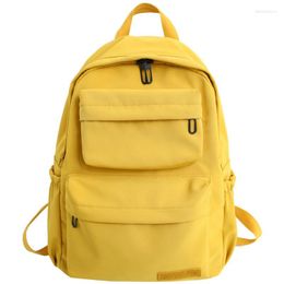 School Bags Waterproof Nylon Backpack For Women Multi Pocket Travel Backpacks Female Bag Teenage Girls Book