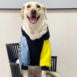 Dog Apparel Large Clothes Spring And Autumn Thin Sweatshirt Golden Retriever Labrador Accessories Supplies