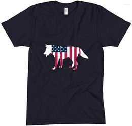Men's T Shirts Deja Vu Market Place American Flag Shirt USA Patriotic T-Shirt For Men And Women Crew Neck Tee
