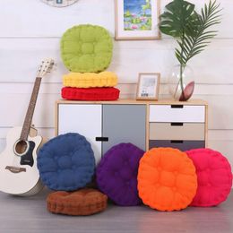 Pillow Thicken Round Futon Hassock Seat For Balcony Outdoor Tatami Mattress Pouf Bedding Sitting Home Decor