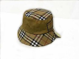 2024 Fashion Bucket Hat for Man Woman Street Cap Mittade hattar 5 Färg med bokstäver Högkvalitativ 7Z38 1351