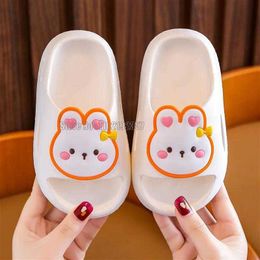 Slipper Cute Rabbit Girls Summer Flip Soft Sole Kids Home Child Anti-slip Bathroom Animals Baby Indoor Slippers