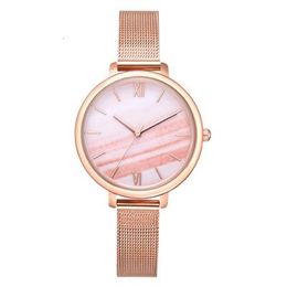 Wristwatches Luxury Mesh Strap Watch Ladies Casual Business Brand Quartz Watches For Women Female Rose Gold WaterWristwatches