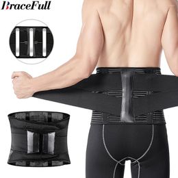 Waist Support Back Brace Lumbar Lower Herniated Disc Sciatica Scoliosis Belt Pain Relief Sports Men Women Adjust Safety Lifting