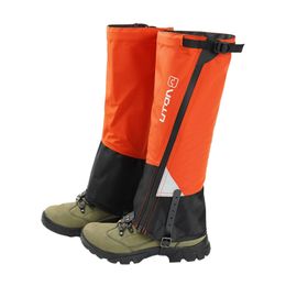 Gaiters Professional Man Women Waterproof Nylon Gaiters For Outdoor Hiking Walking Climbing Skiing Trekking Thin Ultralight Gaiter 230203