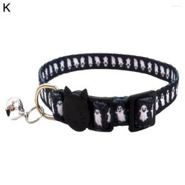 Dog Collars Good Pet Neck Strap Adjustable No Odour Collar Halloween Safety Cat