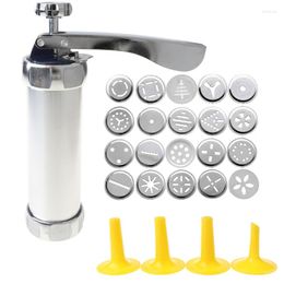 Baking Tools Manual Biscuit Cookie Press Stamps Set Cake Decorating Maker 896A